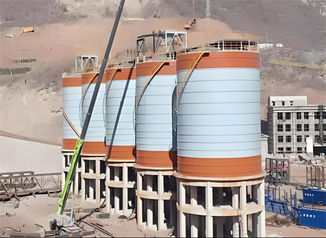 修水高架钢板仓