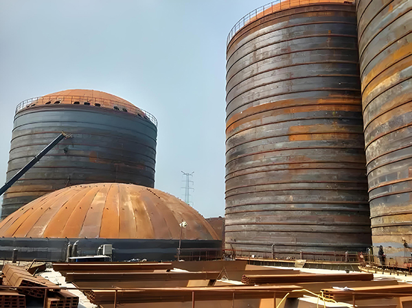 修水焦粉钢板仓